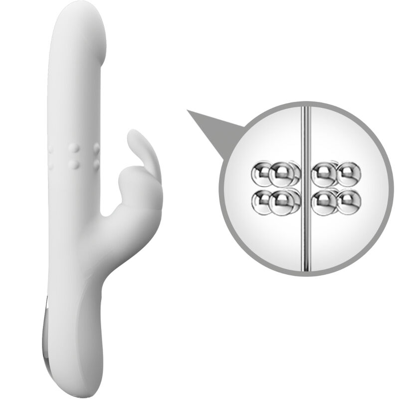 High Tech-Reese Vibrator cu Rotație Argintiu-Silicon, 12 Trepte 3 img 145593 3a7eaeb03f8e4a18b424c404997e88db 1