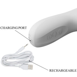 High Tech-Reese Vibrator cu Rotație Argintiu-Silicon, 12 Trepte 16 High Tech-Reese Vibrator cu Rotație Argintiu-Silicon, 12 Trepte - imagine 7