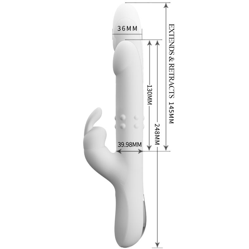 High Tech-Reese Vibrator cu Rotație Argintiu-Silicon, 12 Trepte 4 img 145601 a5e369bbaccae9a42164b31bfab80c27 1