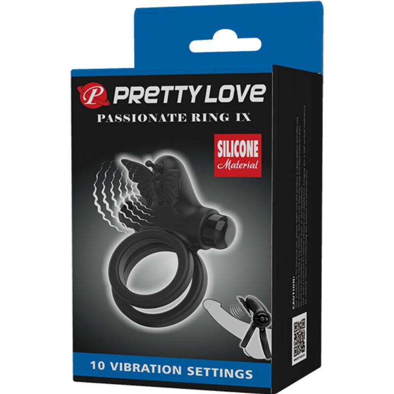 For Him-Inel Vibrator Dublu cu Stimulator Negru-Silicon, 10 Trepte 8 img 145747 ca4bd4ca9241971d2f1b4e9f30172a1c 1