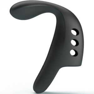 Fun Toys-Black Gorgon Vibrator Degetar, Negru-Silicon, 10 Trepte - imagine 5