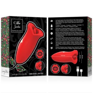 Mia-Sicilia Double Pleasure Vibrator Clitoral cu Limbă, Dublă · Vibratoare (imaginea 6)