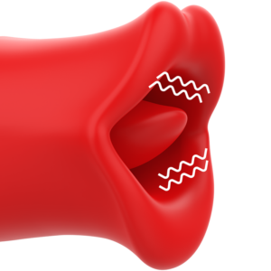 Mia-Sicilia Double Pleasure Vibrator Clitoral cu Limbă, Dublă · Vibratoare (imaginea 3)