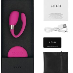 Lelo-Insignia Tiani 3 Masajer pentru Cuplu, Fuchsia-Silicon, 7 - imagine 3