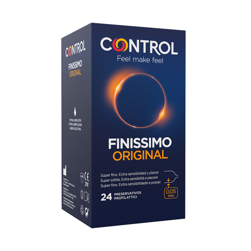 Control Condoms-Finissimo Prezervative 24 Bucăți-Latex