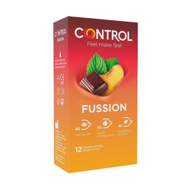 Control Condoms-Fussion Prezervative Aromate, 12 Bucăți-Latex 1 img 147521 b6fe2502306bdfbdd962f21a248339c7 1