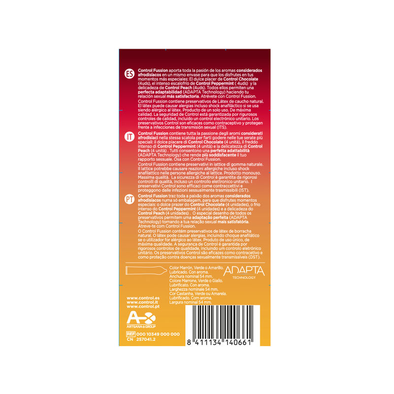 Control Condoms-Fussion Prezervative Aromate, 12 Bucăți-Latex 2 img 147522 bba40d978993c6d0ca04e5befaac1493 1