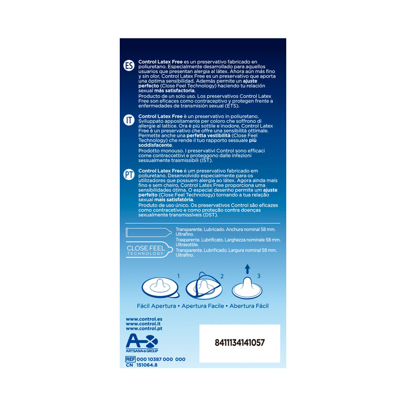Control Condoms-Free fără Latex Prezervative Ultra-subțiri, 5 2 img 147526 a10eb2a919a8328489d56ce004cdf142 1