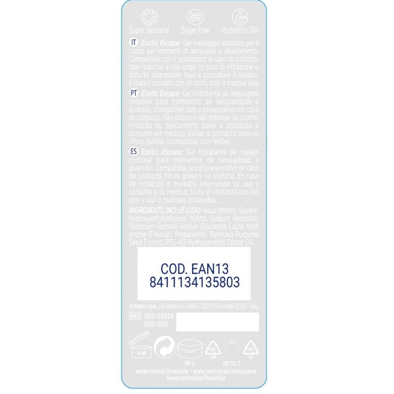 Control Lubes-2 En 1 Gel de Masaj Exotic 200 Ml 2 img 147528 4a52246eb46cbf30acc17ced43806dd9 1