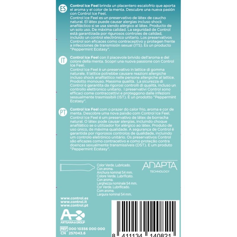 Control Condoms-Ice Feel Cool Effect 10 Unități 2 img 147574 5d175bc660b4b9dced7f2375bc1dd70d 1