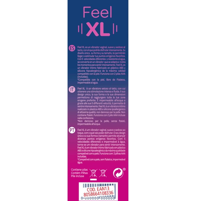 Control Toys-Feel Xl Vibrator Tip Bullet-Silicon, 5 Trepte 3 img 147579 1844ece90d77aac802a27073fd61298e 1