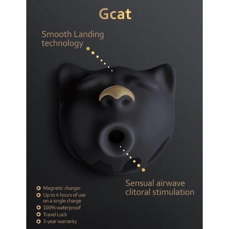 G-vibe-Gcat Mystic Stimulator Clitoridian cu Sucțiune Negru 2 img 147883 8bcfd7441cbe663fb38712ecd023e5ce 1