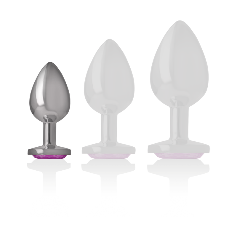 Intense Anal Toys-Plug Anal Metalic Aluminiu Inimă Roz, Mărime S 2 img 148000 a996d78ba28d31026a831df452ad9ee8 1