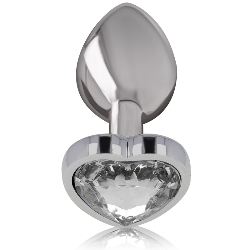 Intense Anal Toys-Anal Plug Metal Aluminiu Inimă Albă, Mărime L 5 img 148034 6541b375b454183c75db0ff3f0f4f001 1