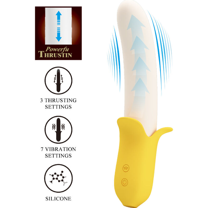 High Tech-Banana Geek Super Power 7 Vibrații Up&down Silicon 2 img 148268 594e3e3b761ab6ed91a204ecf666c652 1