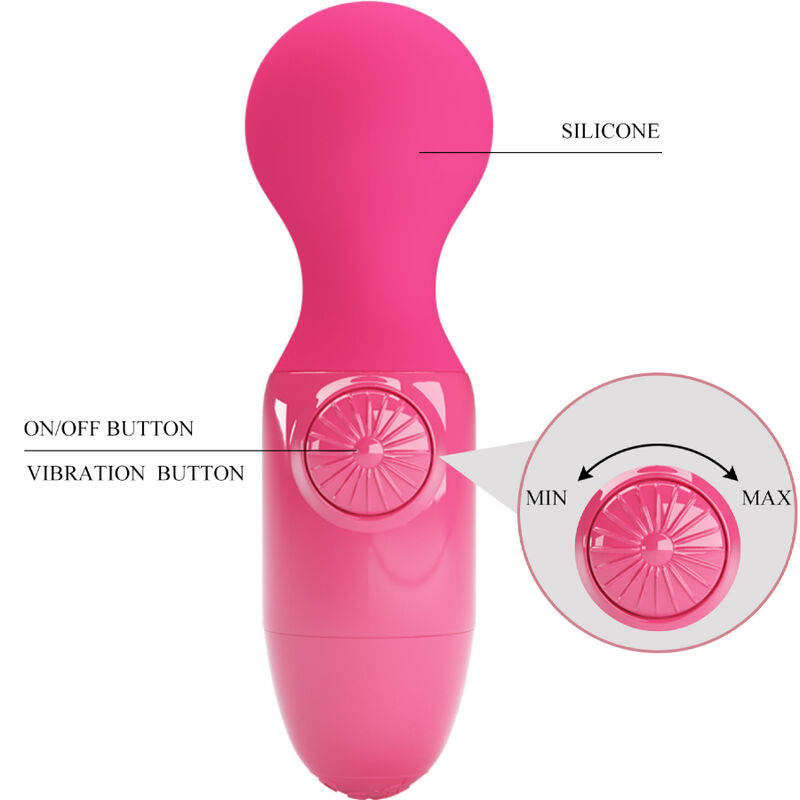 High Tech-Magenta Mini Vibrator Personal-Silicon, Reincarcabil 8 img 148284 1d14a6a4ad97ebb48d43ee9ddc5bcbbc 1
