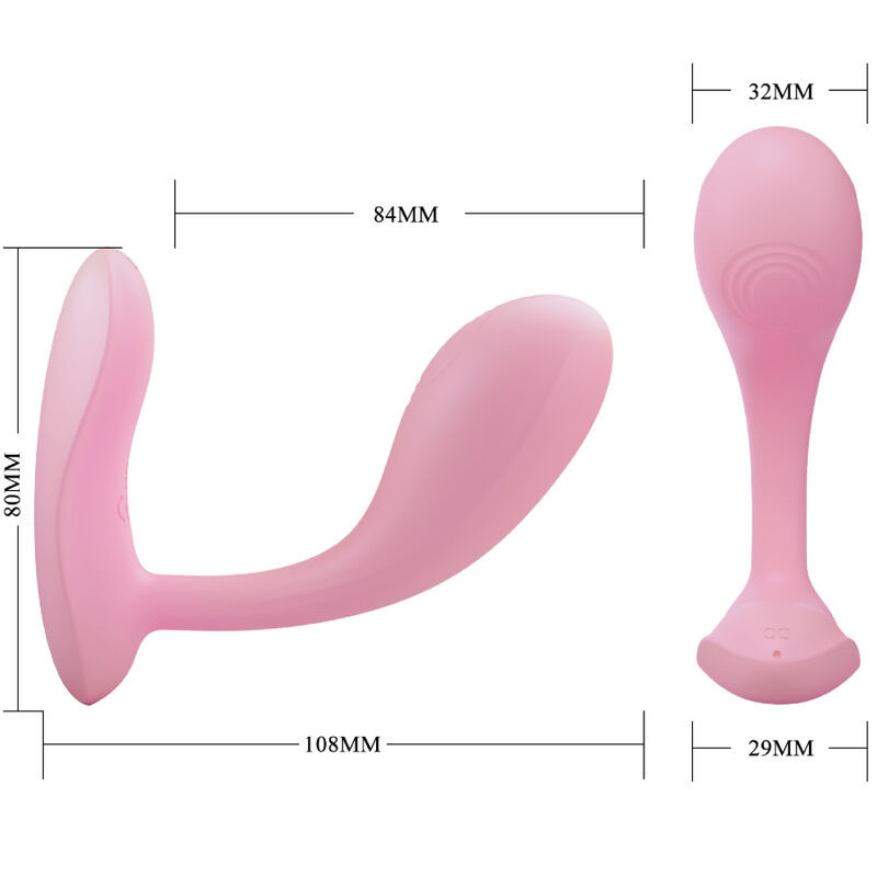 App Series-Baird G-spot 12 Vibrații Reîncărcabil Pink 2 img 148334 5ce886dd2e7888625e49ea7b7f5789a8 1