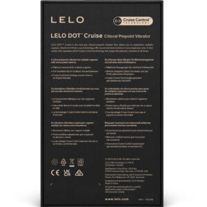 Lelo Dot Cruise Stimulator Clitoral, Galben/Roz/Verde-Silicon, 7 13 Lelo Dot Cruise Stimulator Clitoral, Galben/Roz/Verde-Silicon, 7 - imagine 7