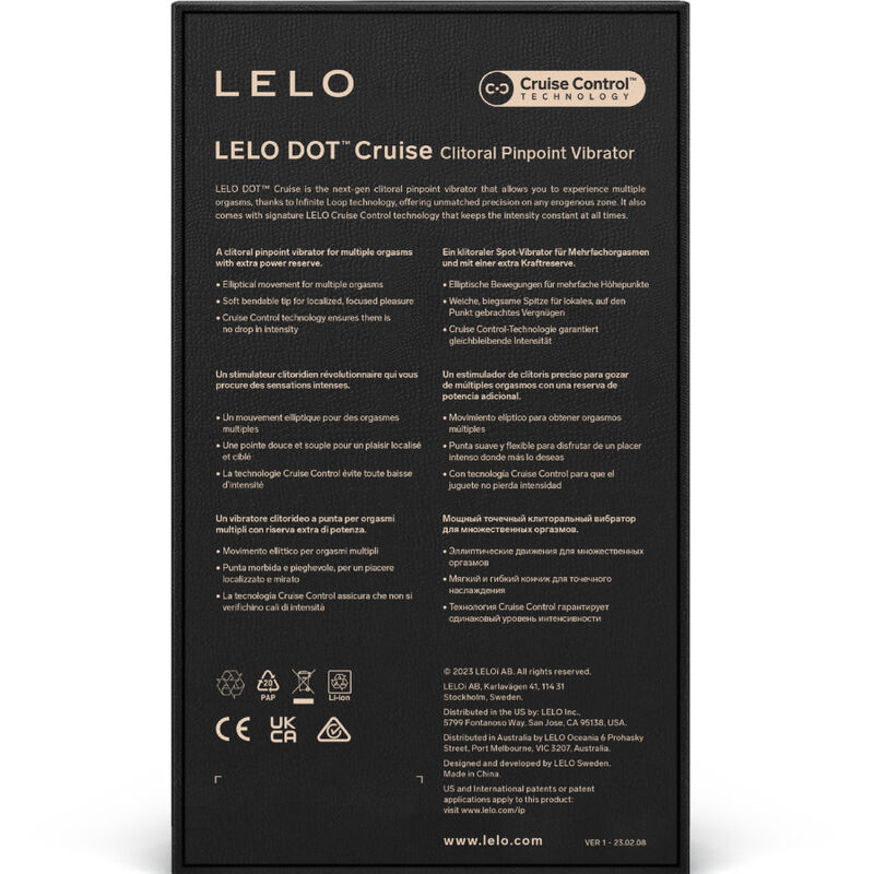 Lelo Dot Cruise Stimulator Clitoral, Galben/Roz/Verde-Silicon, 7 6 img 148529 c9f07561774d2fa959d0738daf746193 1
