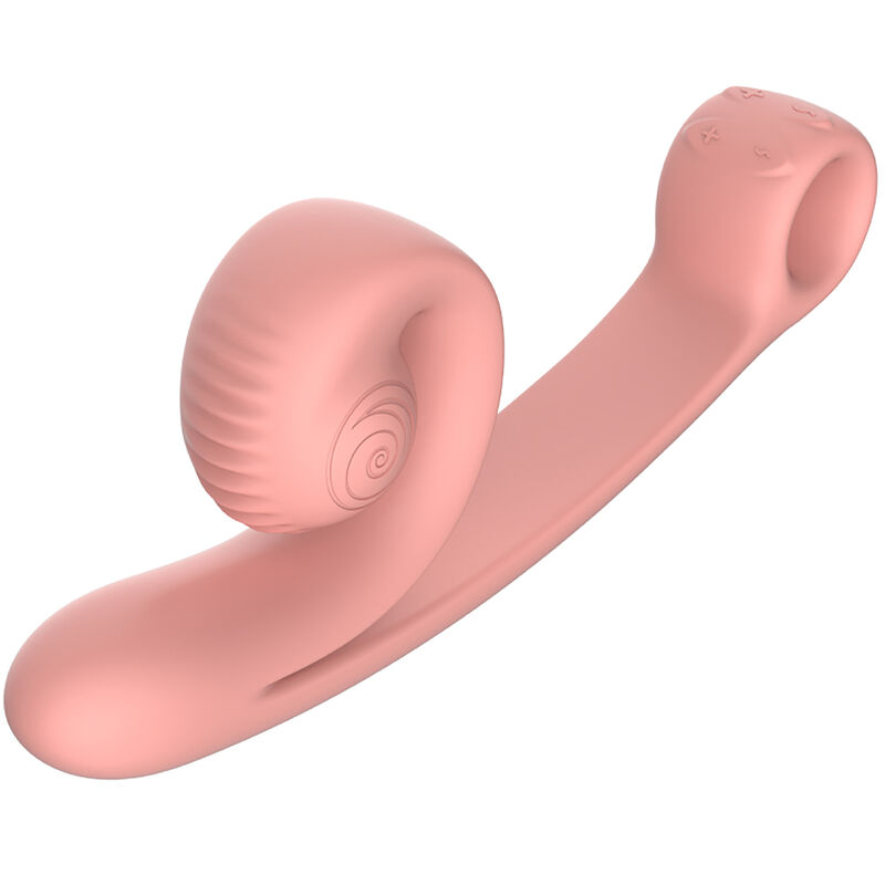 SNAIL VIBE - CURVE VIBRADOR NARANJA Snail Vibe-Curve Vibrator, Mov/Portocaliu/Roz+-Silicon, 5 Trepte · Vibratoare