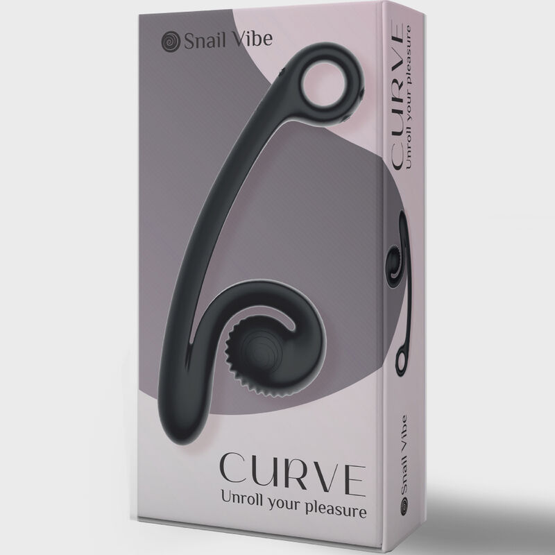 Snail Vibe-Curve Vibrator Negru-Silicon, 5 Trepte, Reincarcabil 3 img 148650 b611a7cb397e562e8cdbec79db139210 1