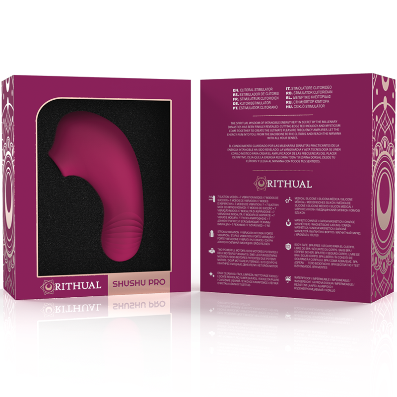 Rithual-Shushu Pro Pocket Stimulator de Clitoris, 2 Motoare 4 img 149564 13358c520b5d64b71965483f293cd828 1