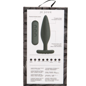 Je Joue-Egon Plug Anal Vibrator Negru-Silicon - imagine 3
