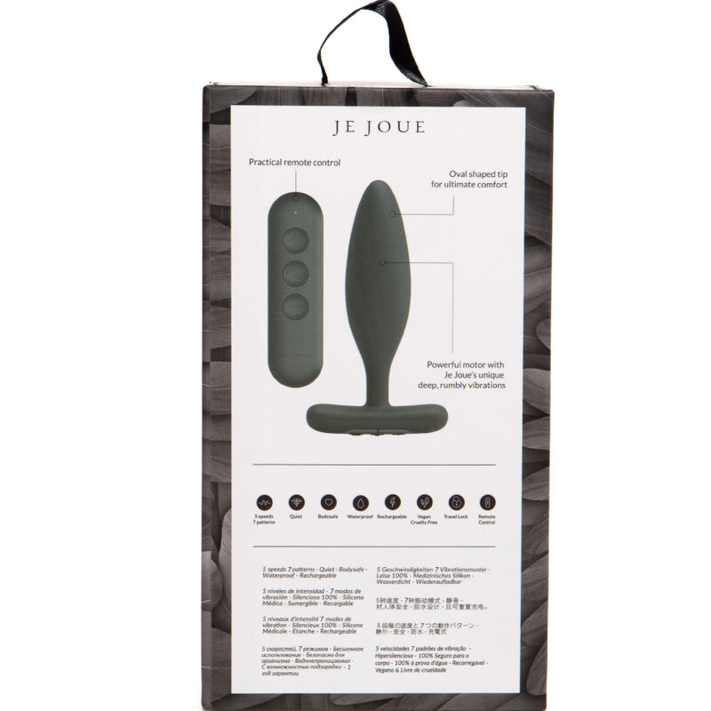 Je Joue-Vesta Plug Anal Vibrator Negru 6 img 150037 b6c7c106c807c3b78fe483a9e2cd81f2 1