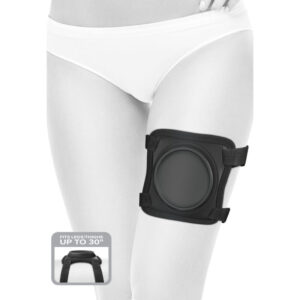 Pipedreams-Body Dock Ham pentru Coapsă cu Ventuză-Silicon, Ventuza - imagine 6
