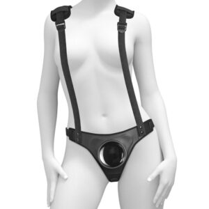 Pipedreams-Body Dock Bretele Strap-on-Silicon, Ventuza 9 Pipedreams-Body Dock Bretele Strap-on-Silicon, Ventuza - imagine 3