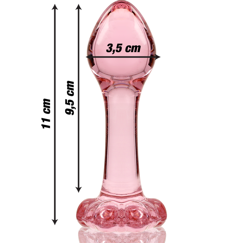 Nebula Series by Ibiza-Model 2 Plug Anal din Sticlă Borosilicată 2 img 150348 ac2ddfa4ce52a1257f46929165d0d212 1