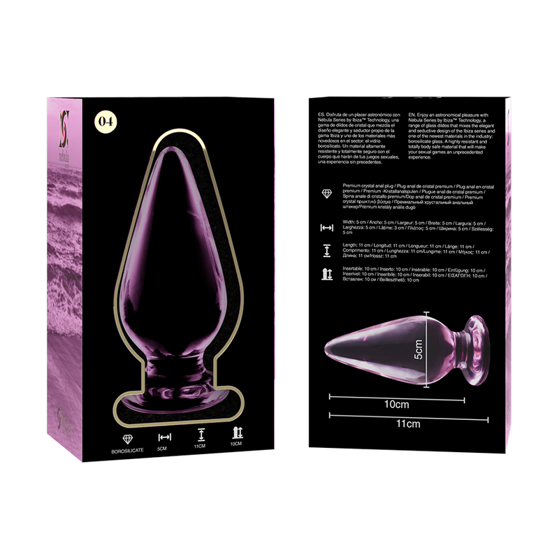 Nebula Series by Ibiza-Modelul 4 Plug din Cristal 11 cm -o- 5 1 img 150376 105930ee94c22b323640d6101f302a97 1