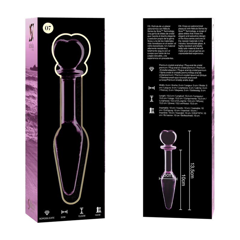 Nebula Series by Ibiza-Model 7 Plug Anal Cristal 13.5 cm -o- 3 1 img 150416 7b610dff9233b07c0f9df85356668396 1