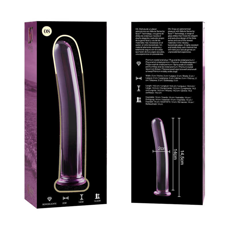 Nebula Series by Ibiza-Modelo 8 Dildo Cristal 14.5 cm -o- 2 cm 6 img 150429 7d0a5a23829204faccde4e693e6b7577 1