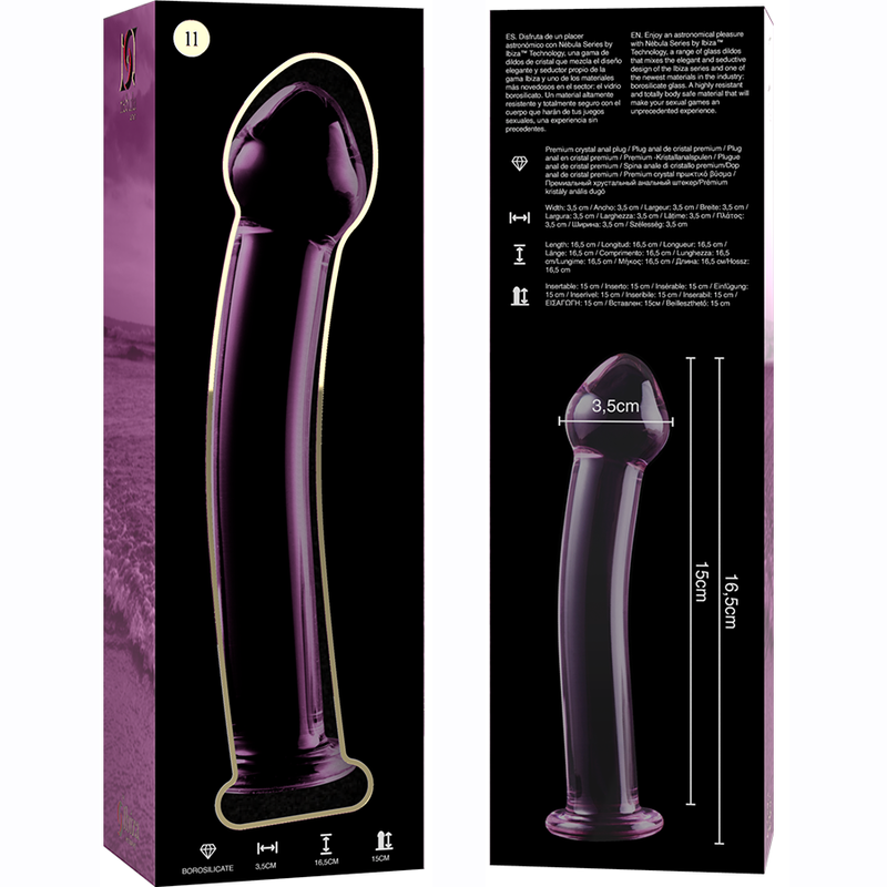 Nebula Series by Ibiza-Modelo 11 Dildo din Cristal 16 cm -o- 3 5 img 150461 a47c17a784a1ac7a142d2bf0528bb661 1