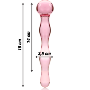 Nebula Series by Ibiza-Modelo 13 Dildo Cristal 18 cm -o- 3.5 cm 9 Nebula Series by Ibiza-Modelo 13 Dildo Cristal 18 cm -o- 3.5 cm - imagine 3