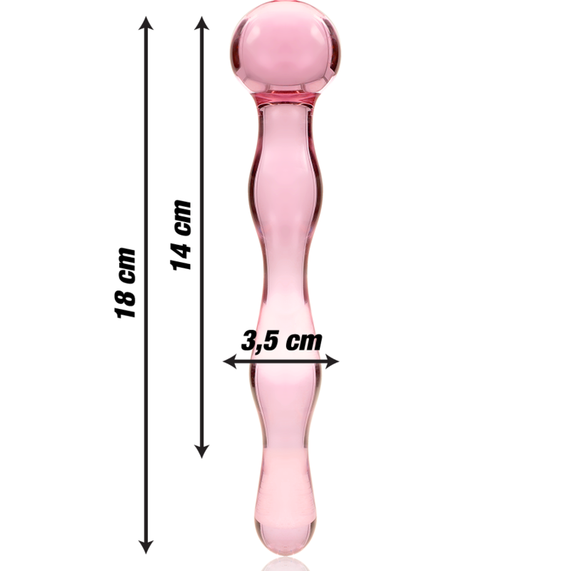 Nebula Series by Ibiza-Modelo 13 Dildo Cristal 18 cm -o- 3.5 cm 2 img 150489 e06666103bdfe72b9124ec082a580b52 1