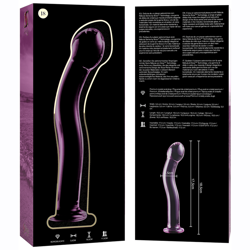 Nebula Series by Ibiza-Model 18 Dildo Cristal 18.5 cm -o- 3.5 cm 3 img 150540 d355b1327dd7aeb3bdb4f4a1fa1fc1d2 1