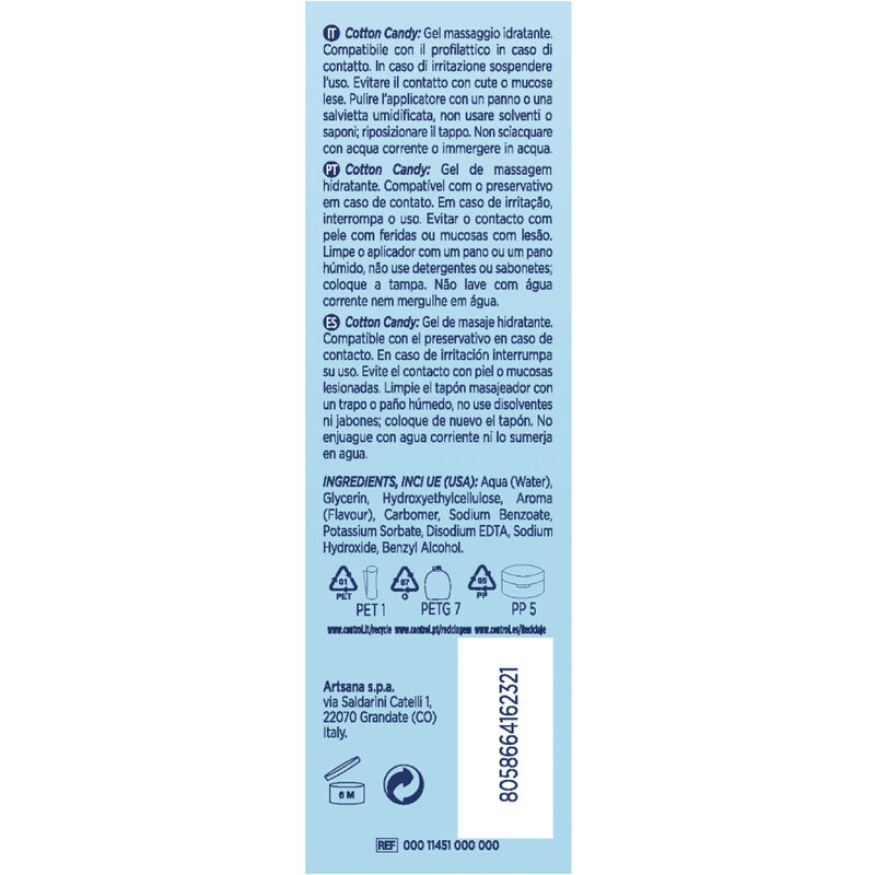 Control Lubes-Gel de Masaj Cotton Candy 3 în 1 200 ml 2 img 150776 c098c44233eff368a8f57d0f2865cee8 1