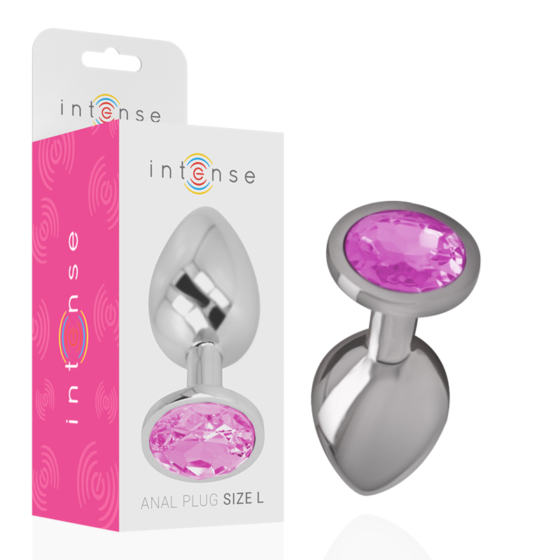 Intense Anal Toys-Plug Anal Metalic Aluminiu cu Cristal Roz 1 img 151233 8efc578ab18229768f05fc8f82265efa 1