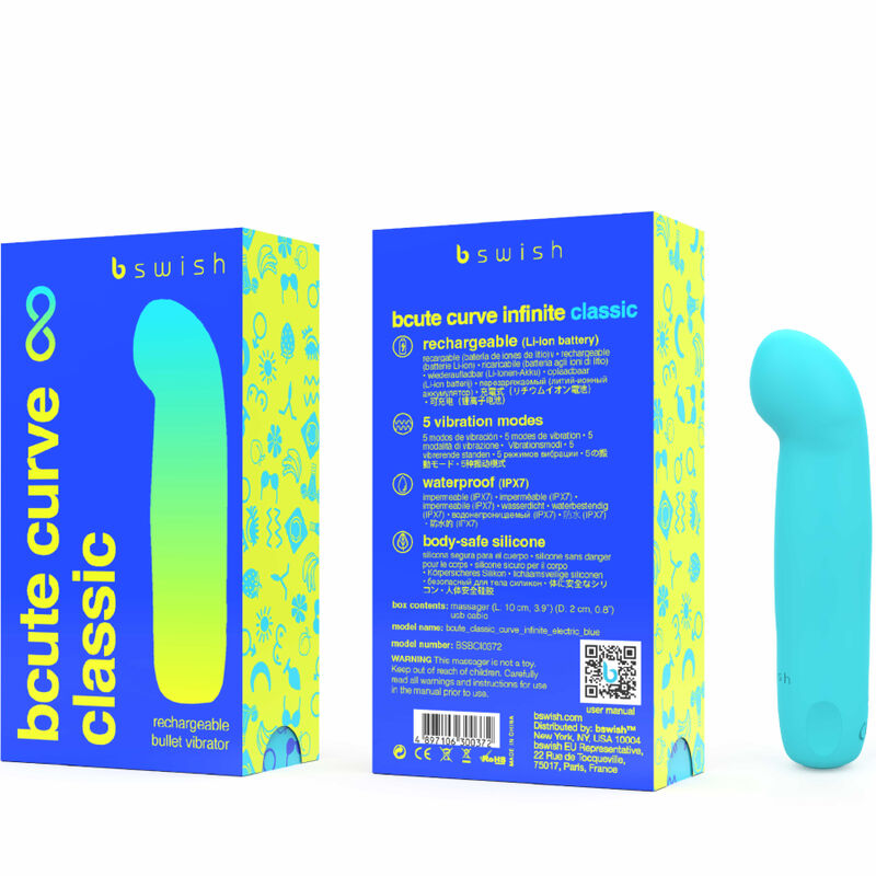 B Swish-Bcute Curve Infinite Classic Vibrator Reîncărcabil din-Albastru 2 img 151606 76b4787157f29abe9ae189242cac5c7d 1