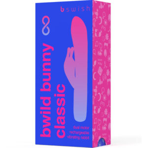 B Swish-Bwild Bunny Infinite Classic Vibrator Reîncărcabil-Albastru - imagine 5