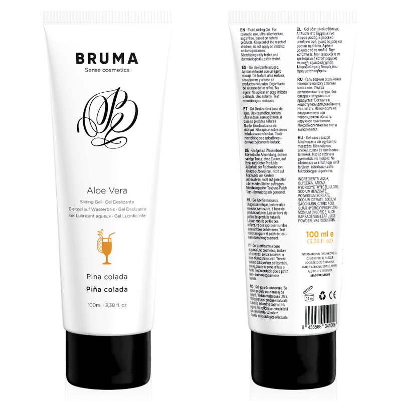 Bruma-Gel Lubrifiant Aloe Vera Pina Colada 100 ml 1 img 152453 861b586c3be8363763599084ee4576c4 1