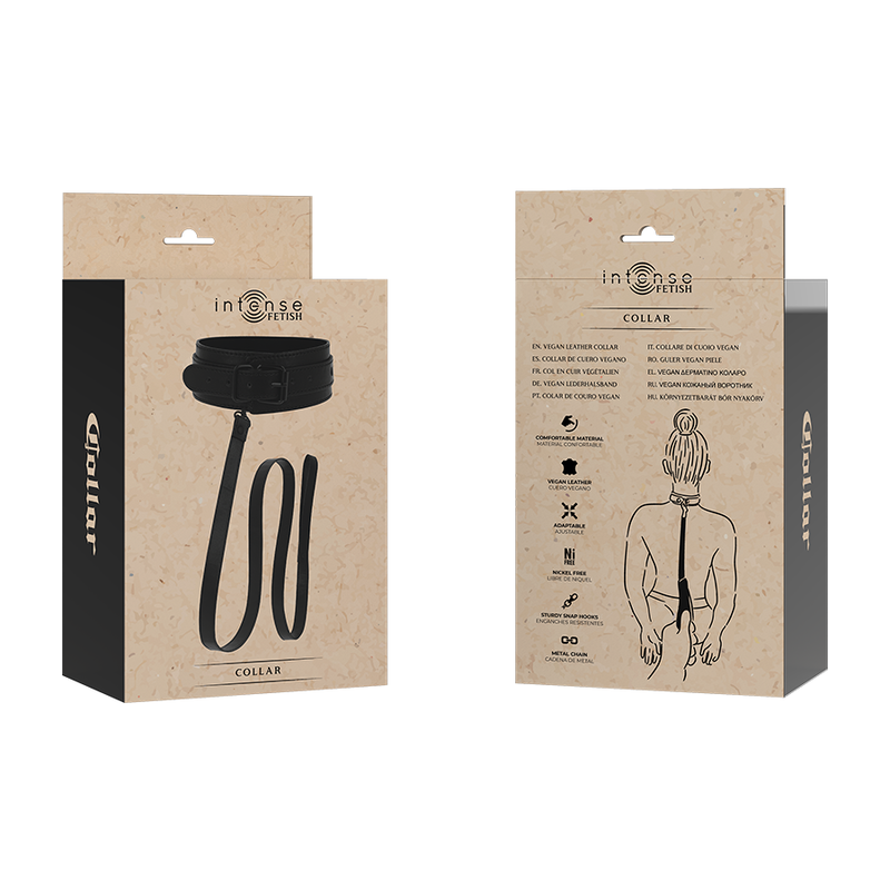 Intense Fetish-Zgardă din Piele Vegană 4 img 153406 2e2f815a6a3b535bd6e8fcc75745d813 1