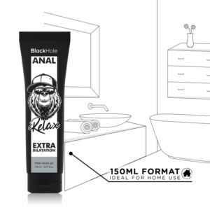 Black Hole-Gel Anal Relaxant pentru Dilatare pe Bază de Apă 150 ml - imagine 5