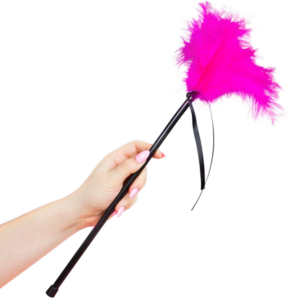Secretplay 100% Fetish-Pink Feathers 40 cm 6 Secretplay 100% Fetish-Pink Feathers 40 cm - imagine 3