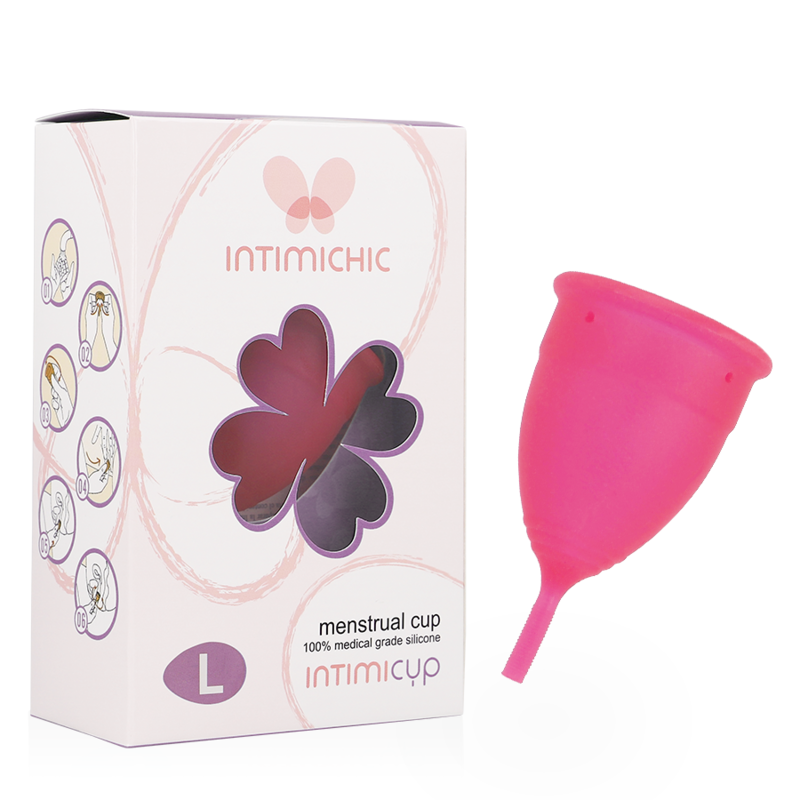 Intimichic-Cupă Menstruală din Silicon Medical - Size L 1 img 155845 f3b0780fc0130e5cad6e7e93863fea02 1