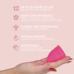 Intimichic-Cupă Menstruală din Silicon Medical - Size L 12 Intimichic-Cupă Menstruală din Silicon Medical - Size L - imagine 5