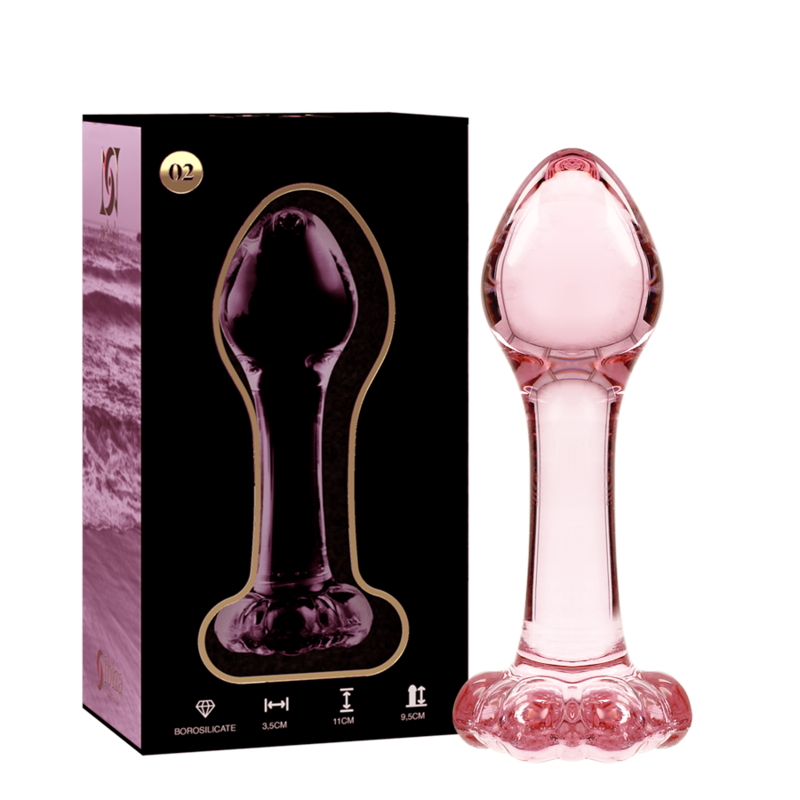 Nebula Series by Ibiza-Model 2 Plug Anal din Sticlă Borosilicată 1 img 157137 b1f04cc0b27d170262eb68daa2ceb4b5 1