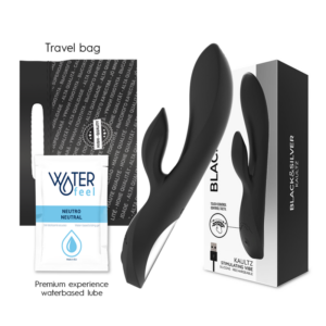 Black&silver-Kaultz Touch Control Vibrator-Silicon, 10 Trepte 20 Black&silver-Kaultz Touch Control Vibrator-Silicon, 10 Trepte - imagine 10